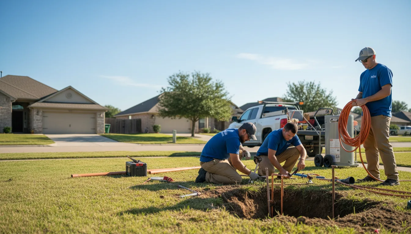 Plumber in Round Top, TX near me